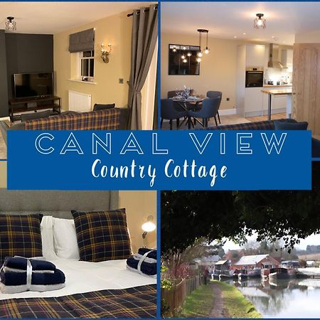 Canal View Cottage With Log Fire & Parking Blisworth Ngoại thất bức ảnh