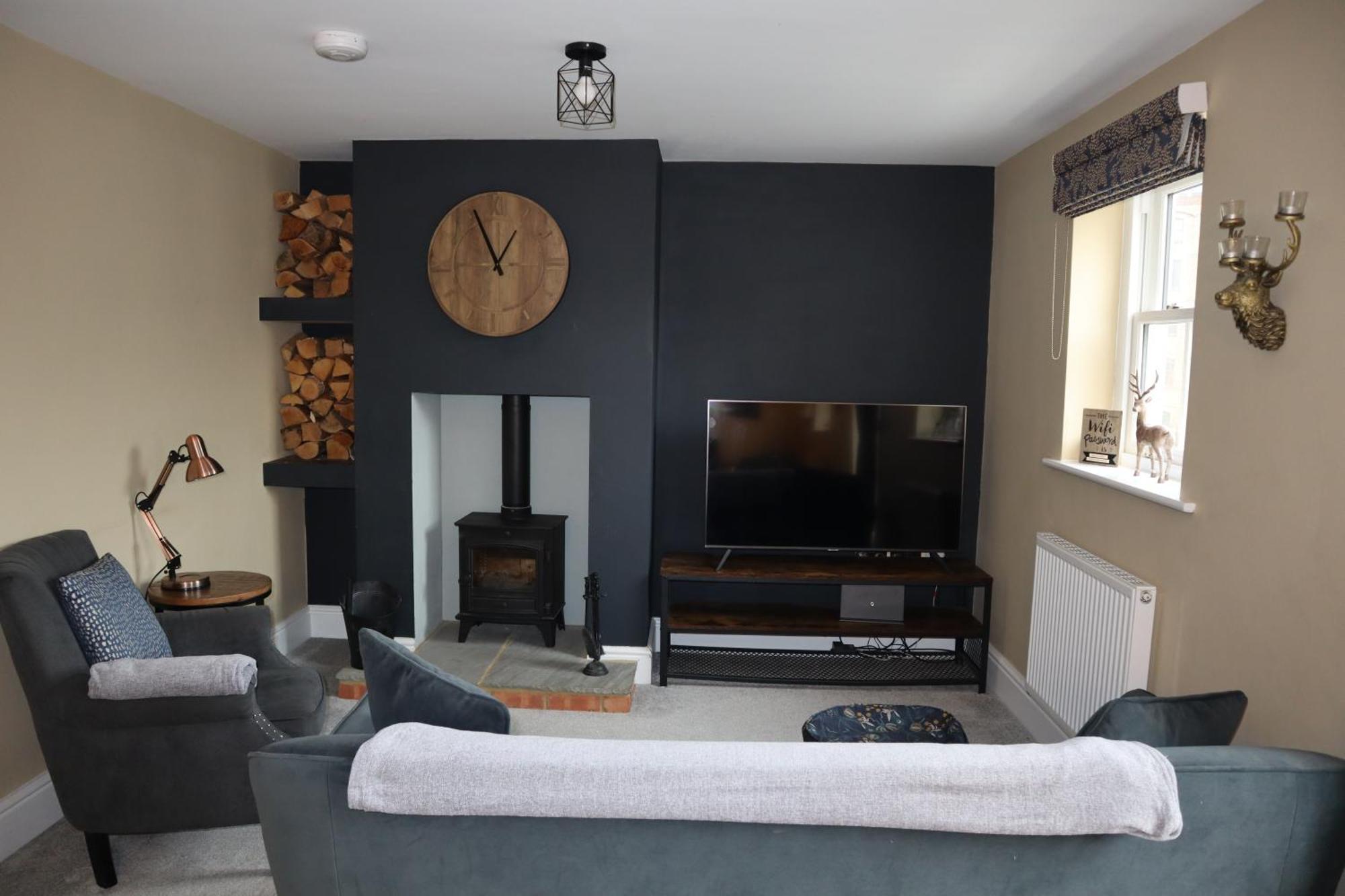 Canal View Cottage With Log Fire & Parking Blisworth Ngoại thất bức ảnh